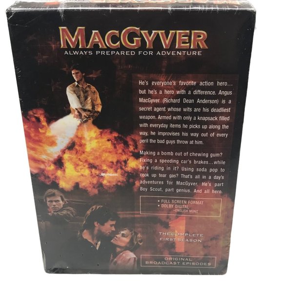 MacGyver DVD Complete First Season, 6 Disc Set New - Picture 2 of 6
